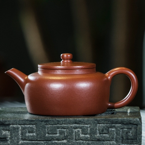虎兰堂顾婕君原矿朱泥料桑扁手工收藏级紫砂壶自用送礼包邮