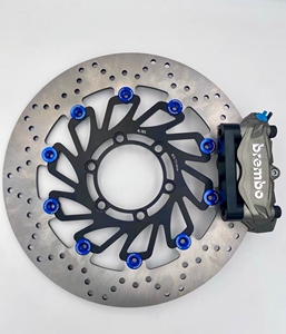 ktm duke390 rc390改装浮动刹车盘 卡钳转接