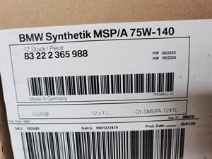 宝马m2 m3 m4 f8x 原厂lsd差速器油 尾牙油