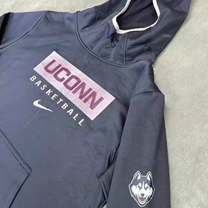 ncaa篮球北卡杜克大学速干美式连帽卫衣套头衫出场训练投篮服