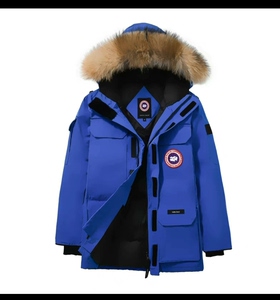 canda goose加拿大鹅羽绒服2018远征款蓝色极寒x