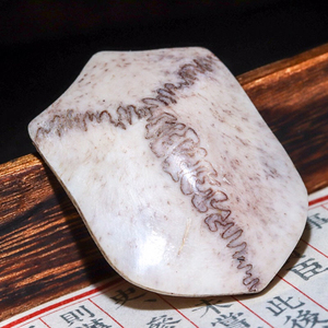 天然三界牌鹿头骨 吊坠牌挂 diy配饰