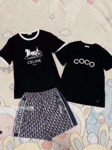 celine赛琳经典马车印花短袖t恤