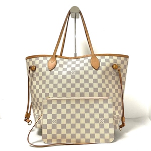 96新 lv路易威登白棋盘格子母购物袋  单包无附件  年份