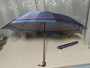 纪梵希givenchy高级礼品折叠晴雨伞,当年法国巴黎顶级流