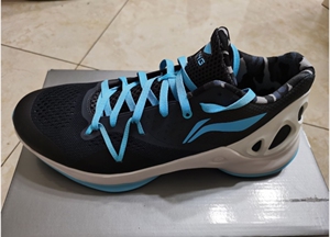 李宁cba赞助款音速5大码53.5码篮球鞋一双