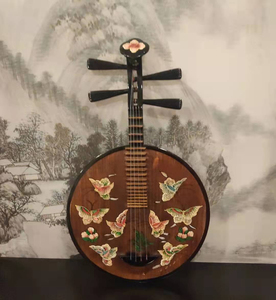 【道具出租】古风汉服拍摄摄影道具乐器月琴