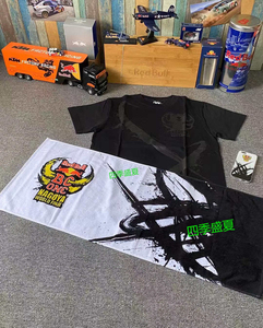 红牛街舞大赛t恤 red bull bc one 毛巾短袖t