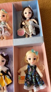 莎莉公主婚纱群娃娃仿真可爱洋娃娃活动关节古风现代套装女孩礼物