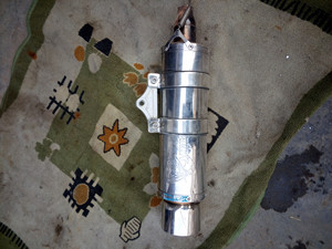 正品大毒蛇排气管消音器巧格福喜踏板改装正品台湾大毒蛇排气管