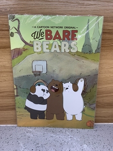 艾漫诚品咱们裸熊 we bare bears笔记本彩页记事本