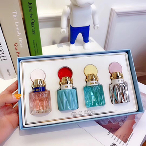 miumiu香水小样套盒20ml四4件套套装缪缪香水礼盒mi