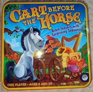 智库逻辑推理益智幼教儿童玩具小马拉大车男孩女孩智力桌面游戏