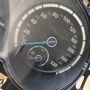 大众仪表改蓝针