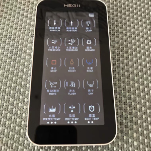 智能马桶遥控器原厂配件恒洁hegii智能马桶q8/q9等型号