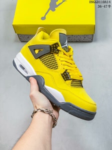 耐克 乔丹nike air jordan 4 aj4代中帮复