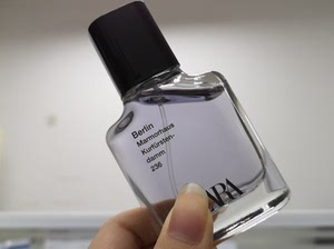 zara香水柏林berlin柏林  30ml    全新无盒