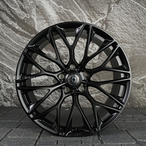 hre p200锻造轮毂宏鑫锻胚哑光黑可定制16/17/18