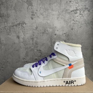 aj1 ow 欧洲限定 41码原盒配件 穿一次 充新 买全新