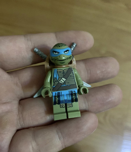 乐高 忍者神龟 人仔 真人电影系列 李昂 蓝龟 品相非常好