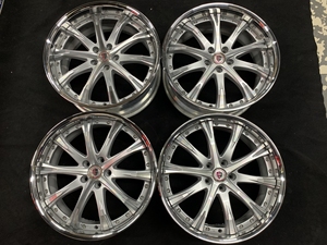 二手日本work sc4 两片锻造20寸轮毂