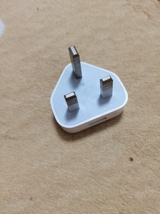 apple/苹果 原装港版充电插头,17.8元包邮基本没用过