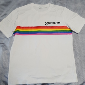 burberryt恤彩虹
