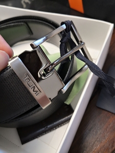 000人付款淘宝tumi途米途明男款皮带牛皮荔枝纹商务欧美商务休闲腰带