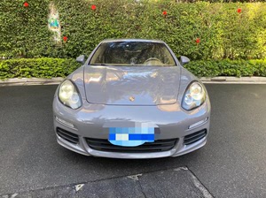 出售 15年保时捷panamera 30t 外观桃木红贴