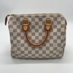 lvspeedy 25 白棋盘格 这个是无肩带款的 13年的