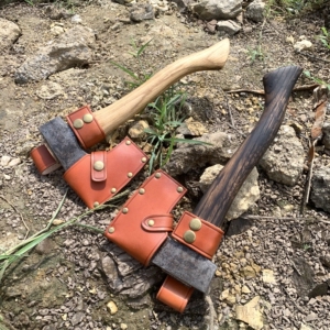 斧子 户外尼曼斧子 纯手工煅打精细抛光斧头 劈柴砍树多功能户