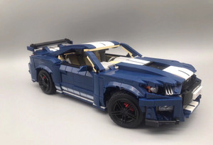 乐高野马 10265 套内moc图纸 谢尔比gt500