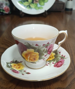 英产安妮女王queenanne玫瑰花 咖啡杯 茶杯