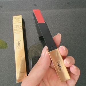 圣罗兰 小金条416蕃茄红 雾面质感 用了一次 余量如图 南