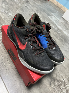 科比8代 个人id 配色 红蓝鸳鸯 43码 配鞋盒