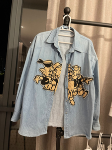 格子衬衫,可当防晒衫,纯棉 90尺码,九ipanda090669