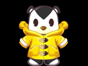 奥比岛熊装绝版 阳光带帽小外套