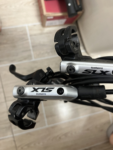 喜玛诺slx刹车,经典m675绝版,原装树脂散热来令片,来令