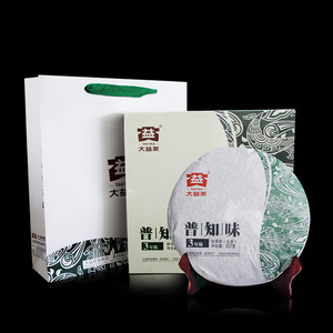 1片拍 2013年大益普知味云南普洱茶生茶 357克/片 初心本味 茶叶