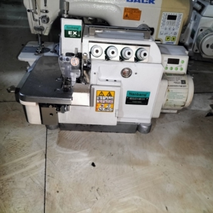 南邦一体包边包缝机,四线三线拷边机  两台,带台板,一整套