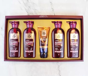 新版爱茉莉ryo吕紫吕洗发水五件套套装套盒防脱发毛发弱