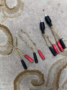 音箱 喇叭xlr卡农一分二转2香蕉插头德国进口镀银线提升明显0人付款
