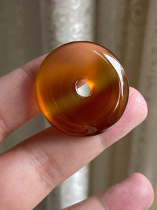 逊克北红玛瑙平安扣江料玛瑙平安扣北红玛瑙平安扣逊克玛瑙平安扣