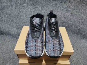 45码 藤原浩 woven 灰色编织跑鞋