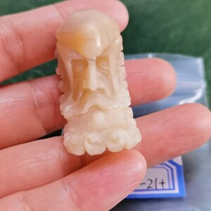 杜秋师傅手雕怪脸达摩驼萌萌带落款全新包邮