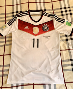 出坑,德国传奇球星克洛泽 2014世界杯主场球衣
