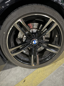 自用宝马bmw m2c 98新437m亮银轮毂19寸 无磕碰