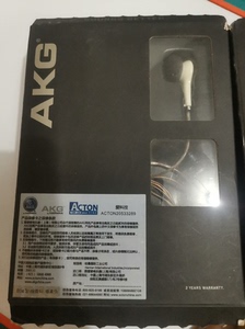 ALG K317耳机，有包装盒。曾经的平头王者K319的胞弟