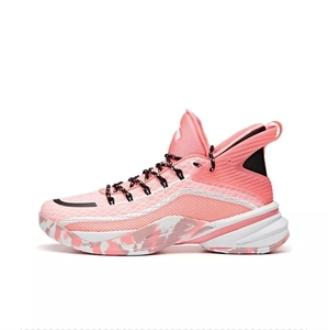 anta安踏 ufo 天体2代 高帮实战篮球鞋 荧光粉