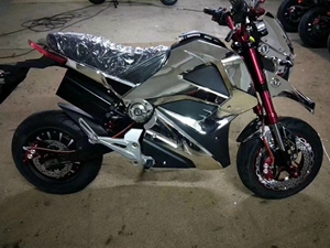 电镀银 电摩 小猴子